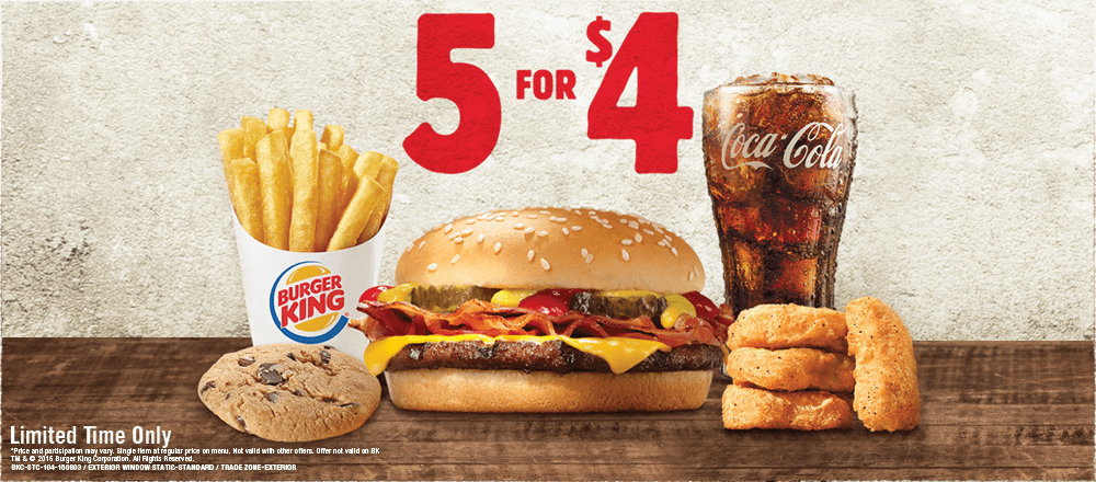 Deals At Burger King Near Me - Burger Poster